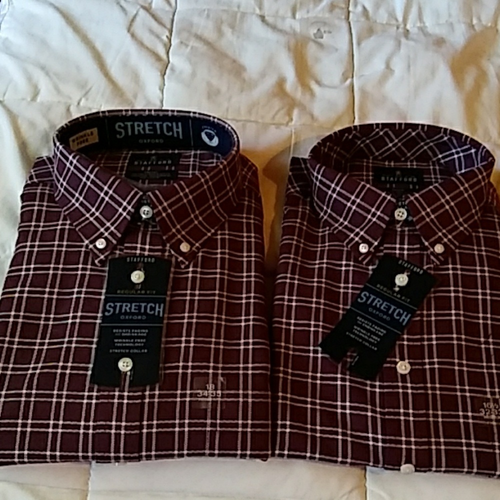 Stafford stretch dress shirts